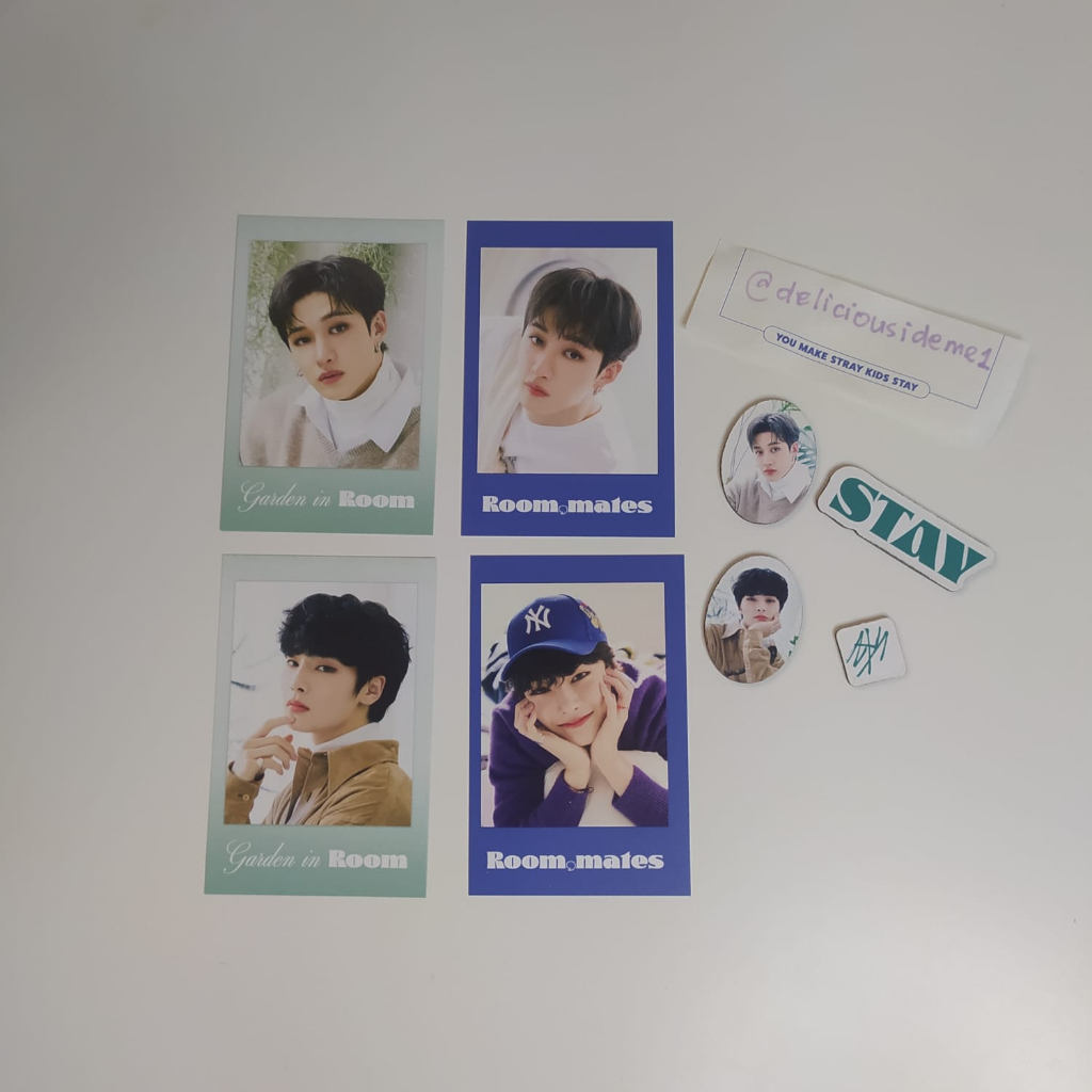 SKZ Stray Kids Season Greetings 2022 SG22 Sharing Polaroid Magnet SET Chan Lee Know Changbin Hyunjin