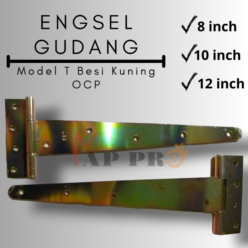 Engsel Pintu Gudang / Engsel T Rush