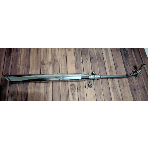 Knalpot Bambu Runcing Street Cub FULL PNP Bebek