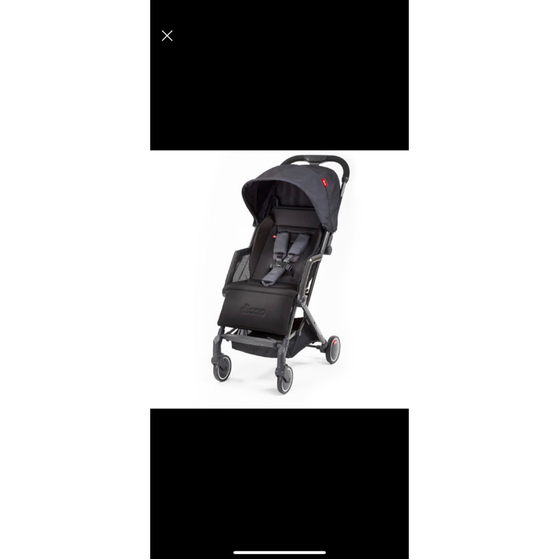PRELOVED DIONO STROLLER BLACK CUBE