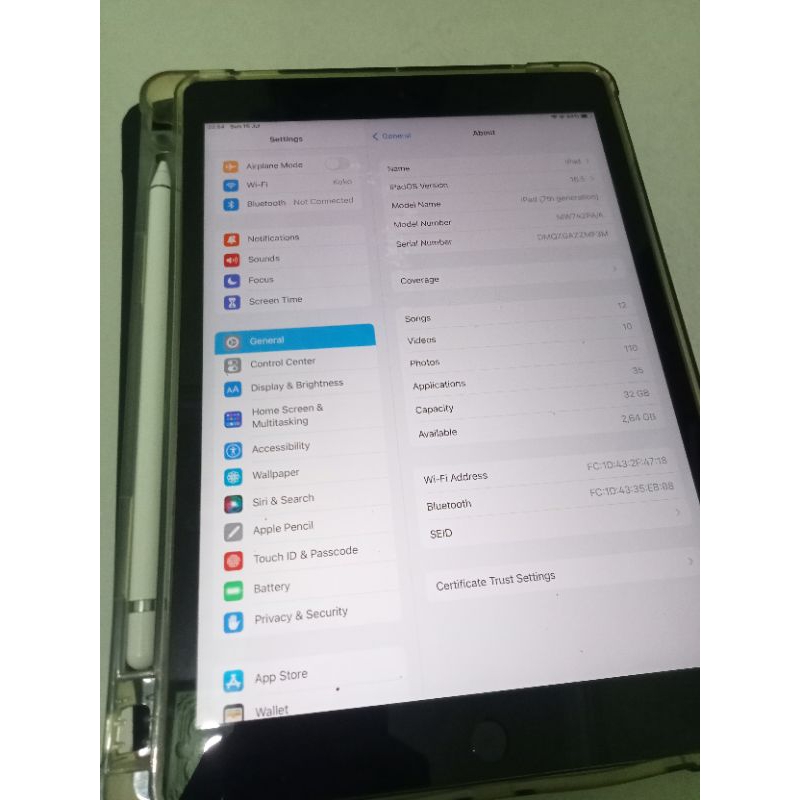 IPAD 7 32GB WIFI (Second)