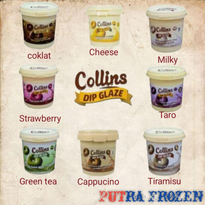 

Coklat Viral Collins Dip Glaze 1 kg