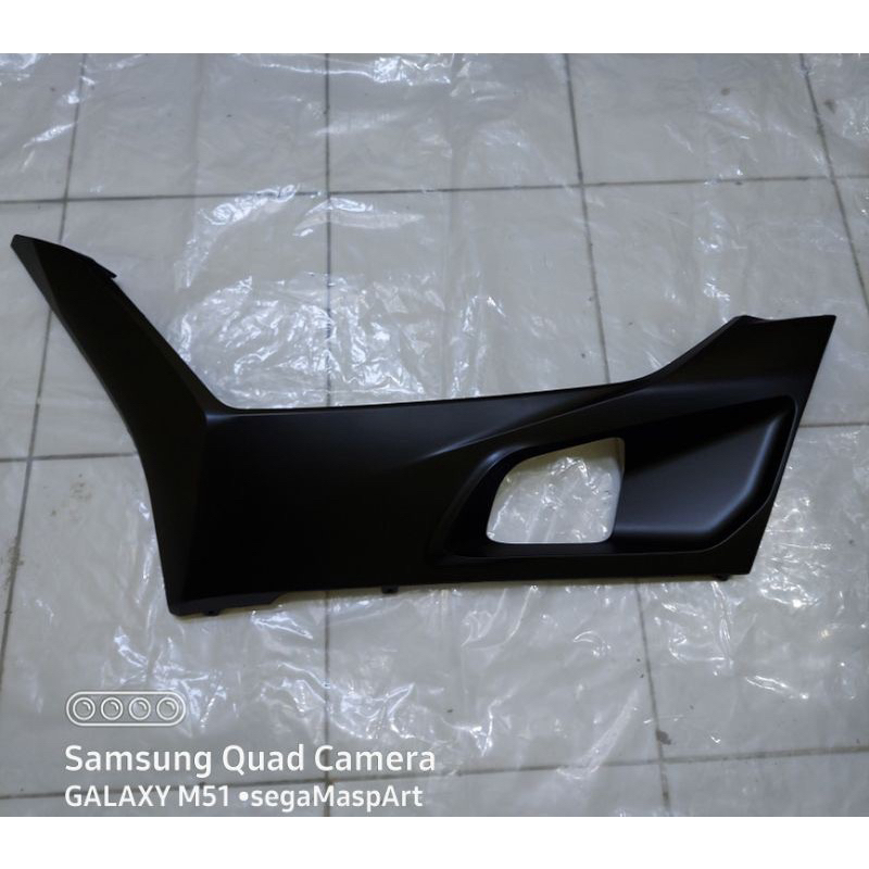 cover under side pcx 160 original kiri hitam dof