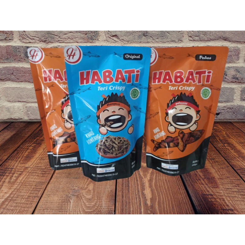 

HABATI TERI CRISPY OLEH OLEH KHAS KALIMANTAN