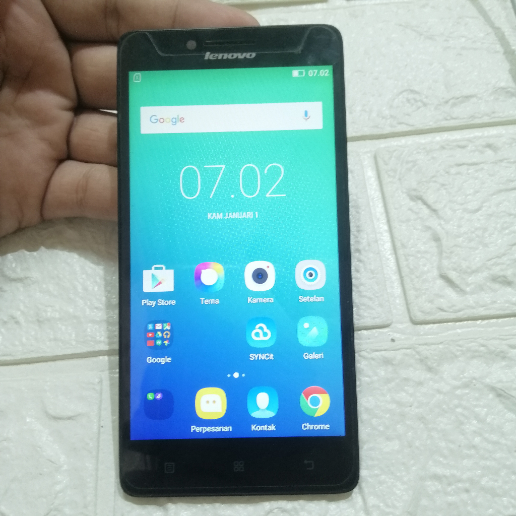 LCD Frame Lenovo A6000 Original Copotan | Normal