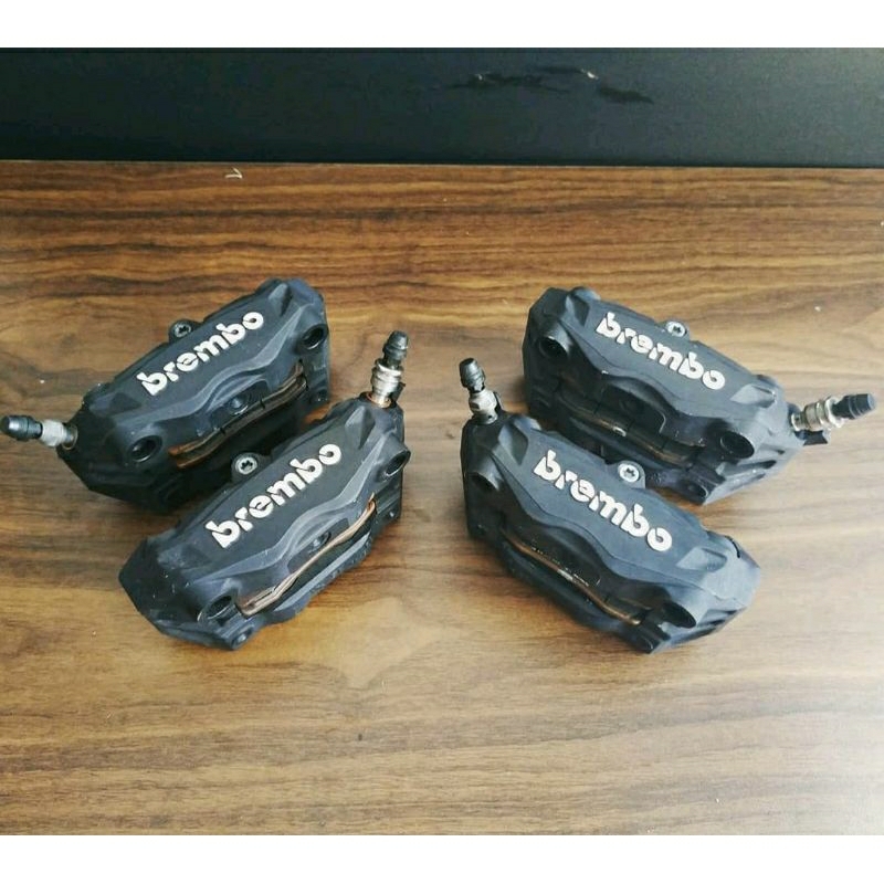 Kaliper Brembo Monoblock M432 pitch 100mm limbah moge BMW, Ducati, Aprilia, Mv Agusta