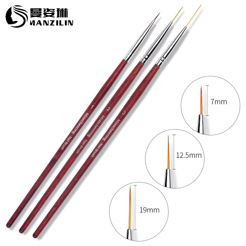 

Kuas tipis untuk gambar liner brush drawing brush drawing pen kuas gambar kuas nail art brush perlengkapan kuku multifungsi kuas gambar