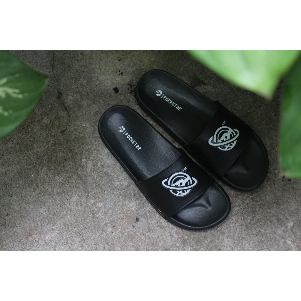 SANDAL SLOP PRIA / WANITA ( POCKET 22 SS 033 BOWIE )