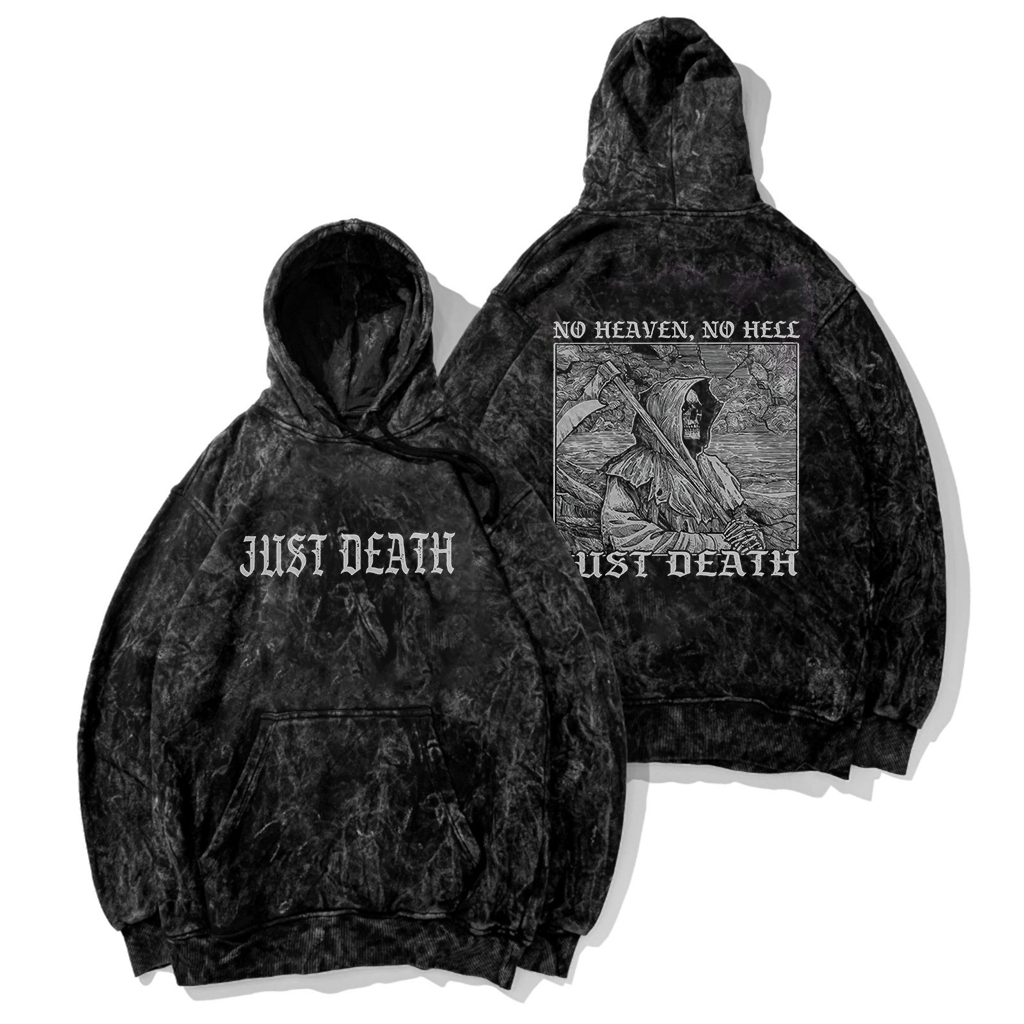 HOODIE SANDWASH PRIA METALICA SERINGAI KATANA BAHAN PREMIUM