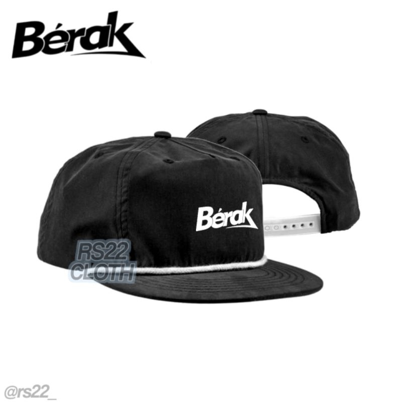 Topi Snapback Classic BERAK/Topi Snapback Klasik Tali Premium/Topi Distro Pria Wanita Lokal Snapback