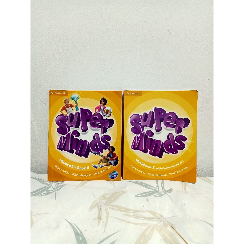 Super Minds 5 Cambridge (SB + WB) - non baru