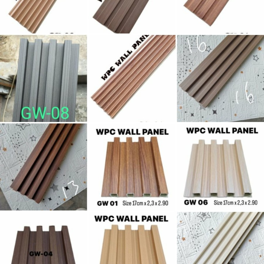 WALL PANEL WPC | Pelapis Dinding | Kisi Kisi