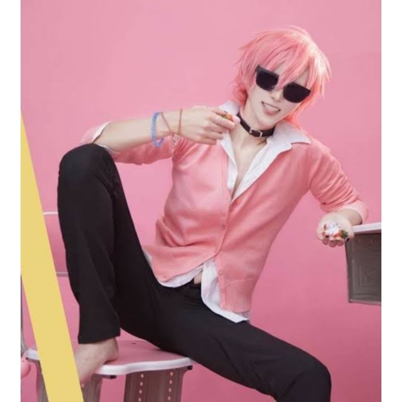 FULLSET COSPLAY Ayato Yuri Yarichin club costume DENGAN WIG