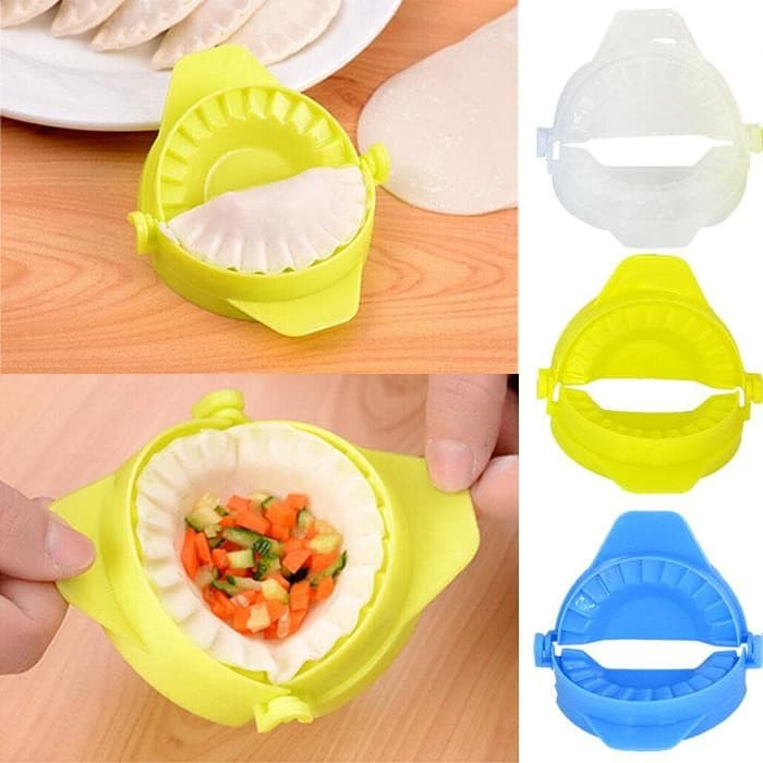 CETAKAN PANGSIT PASTEL DUMPLING GYOZA MOLD MOLDING