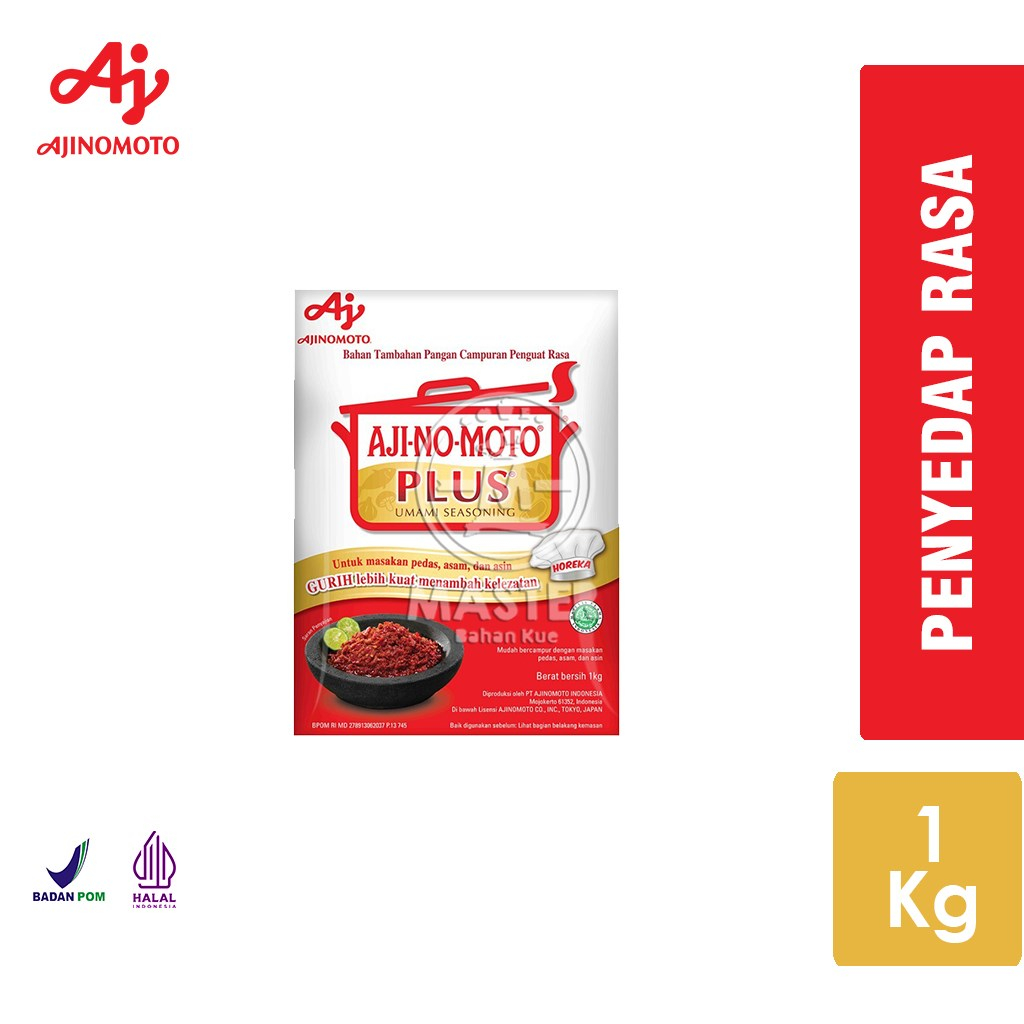 

Penyedap Rasa Ajinomoto PLUS / Bumbu Masakan [1 Kg]