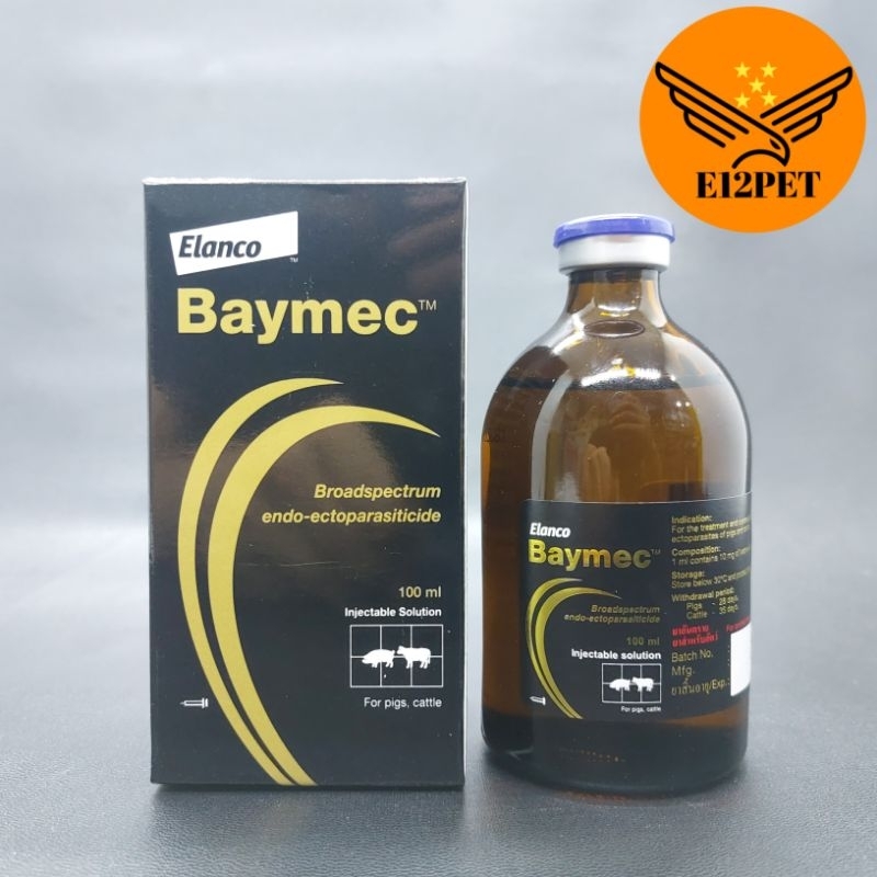 Obat Suntik Jamur Baymec 100ml Scabies/Demodex/Antiparasit