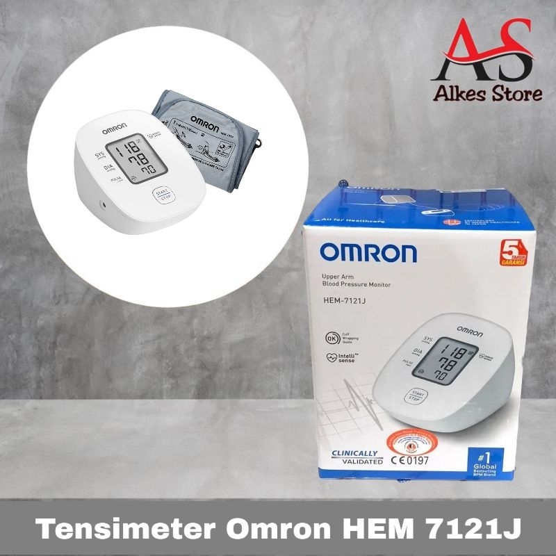 Tensimeter Digital Omron HEM 7121J  Tensi Omron  Tensi Digital Omron 7121J