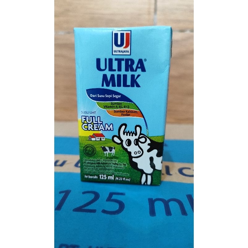 

Ultra Milk Susu UHT Full Cream 125 ml