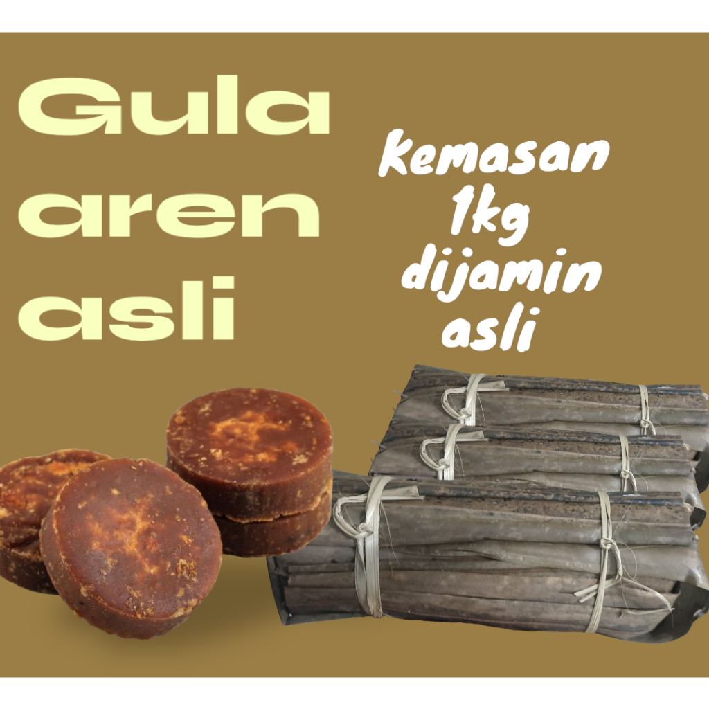 

GULA AREN CETAK 1KG LEGIT COCOK BUAT MASAKAN