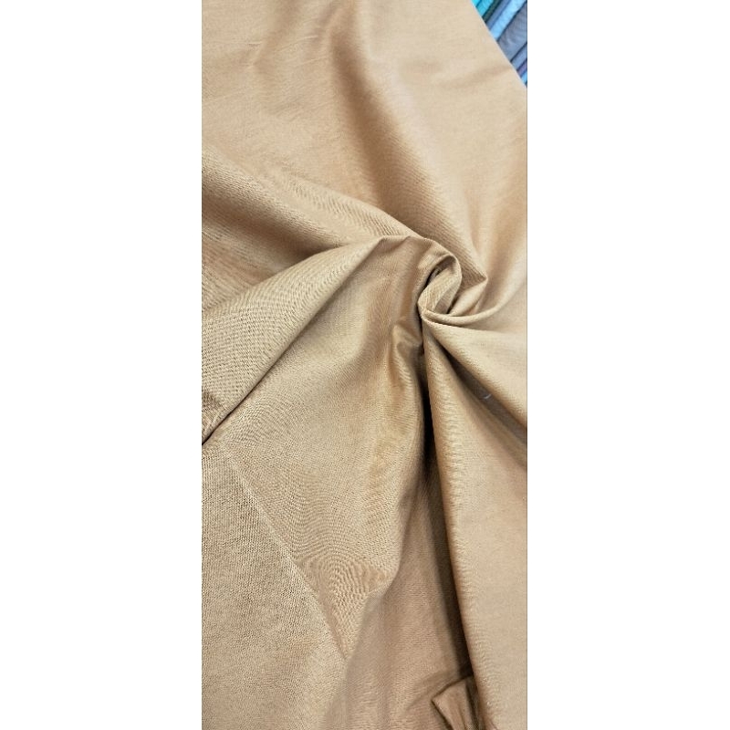 kain katun linen polos premium/linen katun