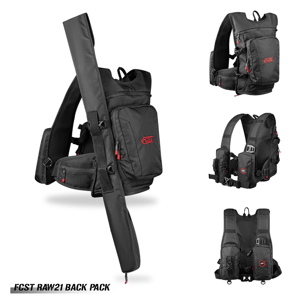 Firecast | Tas Motor Cross | Tas Pancing | Tas Joran | Firecast Raw21 Backpack