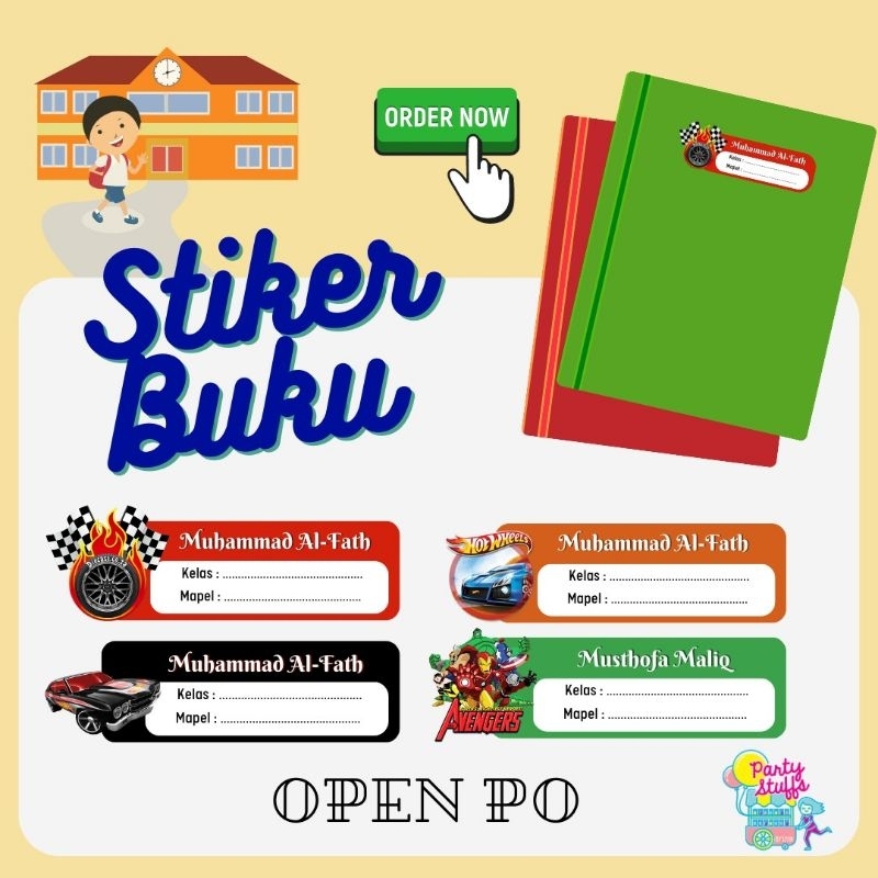 

PO STICKER BUKU