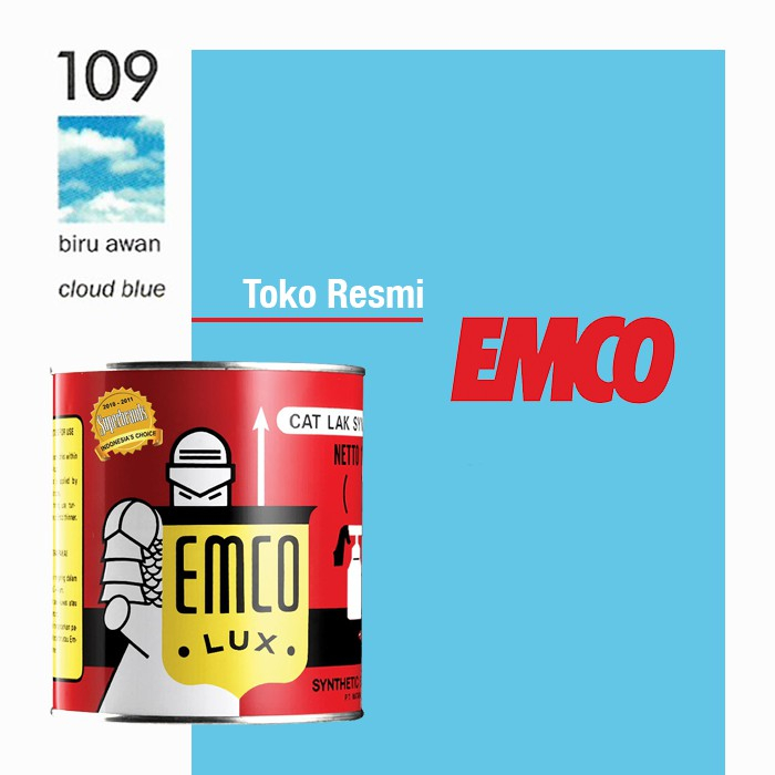 Emco cat besi 0,5 kg warna standart/ emco aluminium paint/ cat kayu besi emco