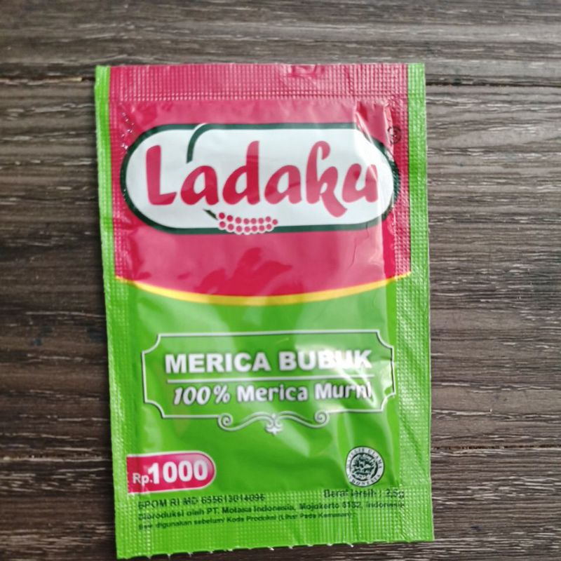 

Ladaku Merica Bubuk Sachet 2.5gram Lada Putih