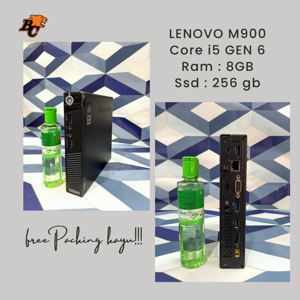 PC MINI PROMO MURAH LENOVO M93P CORE I5 GEN 6 LIKE NEW