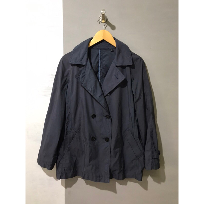 Preloved Uniqlo Trench Coat Parasut Women XL