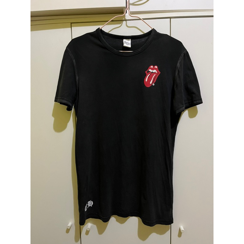 T-SHIRT CHROME HEARTS X ROLLING STONES