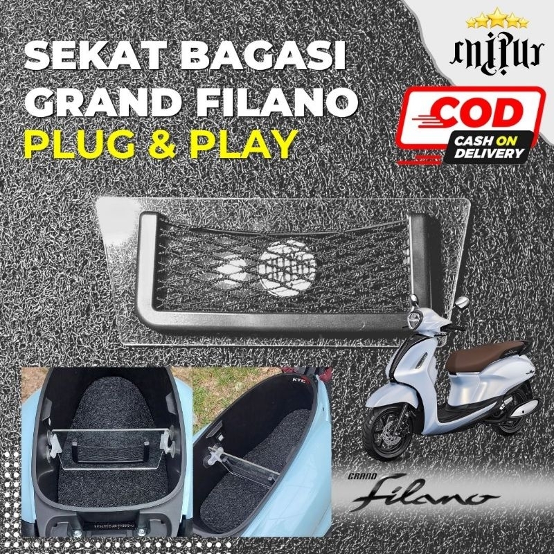 Sekat Bagasi Grand Filano Akrilik / Luggage Grand Filano Organizer / Partisi Grand Filano / Yamaha G