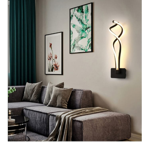 Lampu Dinding Kamar Tidur Ruang Tamu Teras Mewah 3 Warna Dekorasi hotel