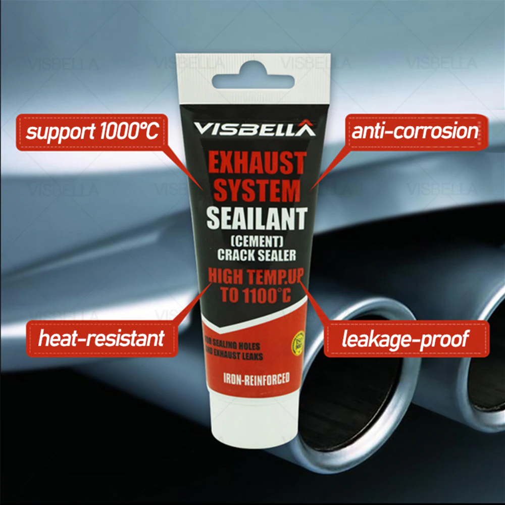 Visbella Exhaust System Sealant [ Cement ] High Temperatur 1100 Celcius Lem Panas Knalpot Bocor Orig