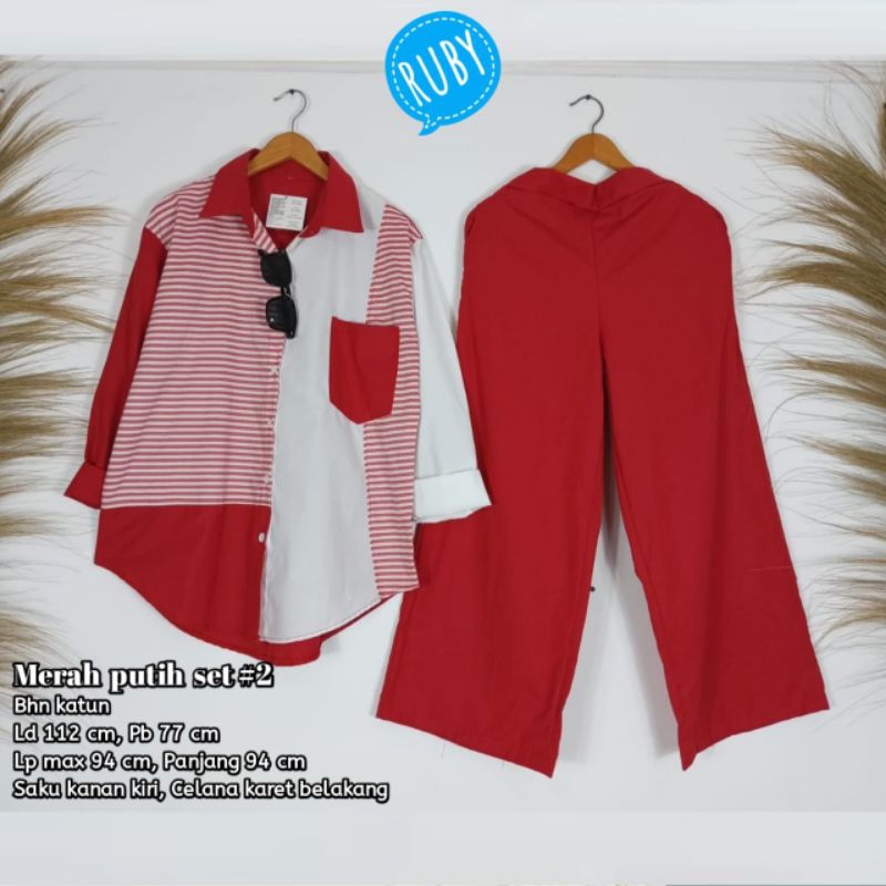 MERAH PUTIH SET BY RUBY 20723