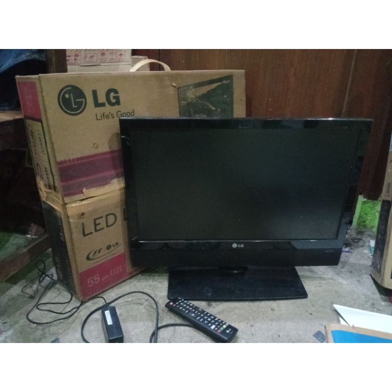 Tv LED 22" inch , Merk LG Analog Second