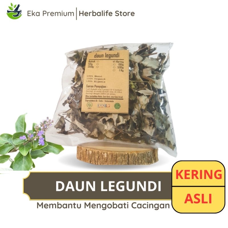 

DAUN LEGUNDI KERING Gandasari Asli Ramuan Rempah Herbal Murni Jamu Minuman Tradisional Simplisia Vitex Trifolia