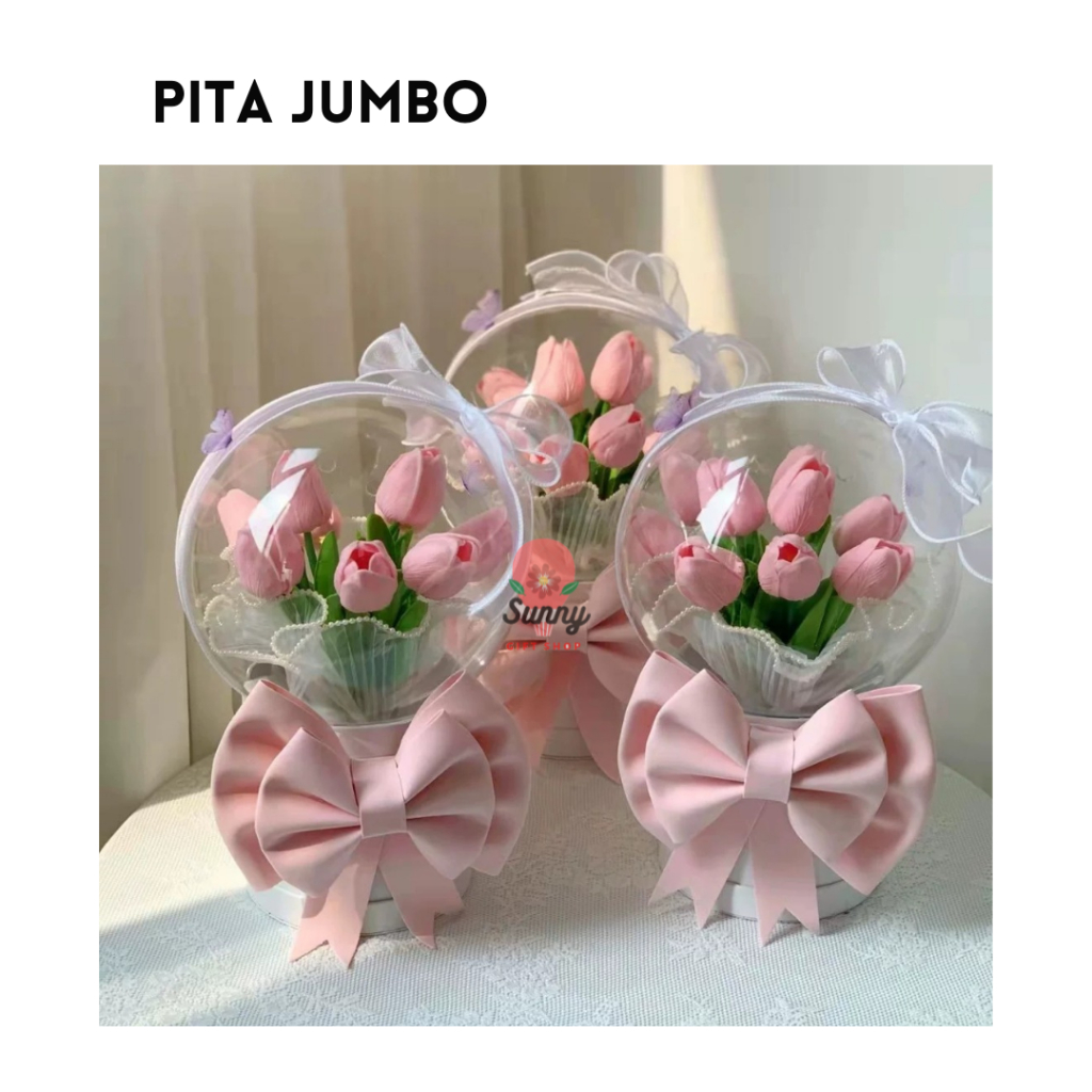 

Pita Jumbo / Pita Dekorasi / Pita Box / Ribbon Bloombox / Ribbon Premium