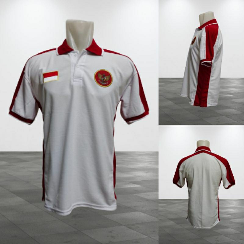 KAOS POLO MERAH PUTIH KAOS POLO GARUDA KAOS POLO HUT RI KAOS 17AN