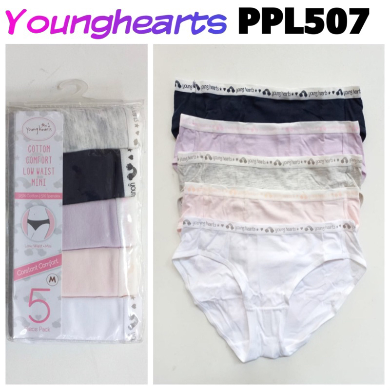 PPL507 panty pack katun younghearts mini