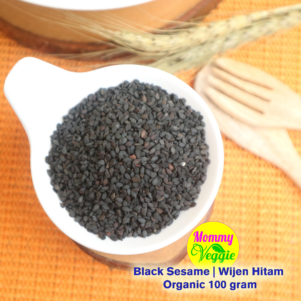 

Black Sesame Seed 100gram | Biji Wijen Hitam | Organic