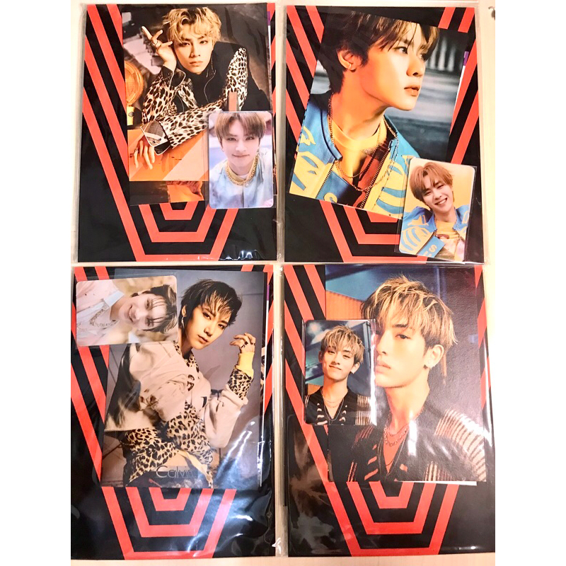 official MD wayv kick back AR photocard + photo frame set sealed official xiaojun kun ten winwin pc