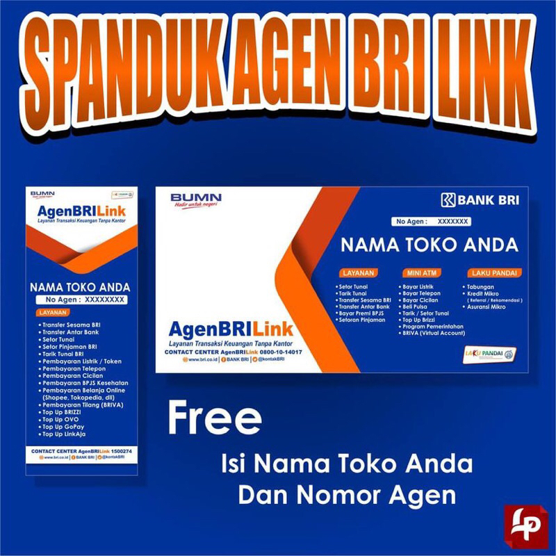 Spanduk/Banner agen bri link