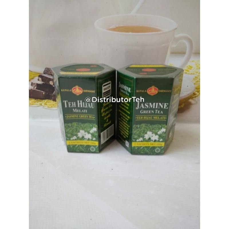 

Kepala Djenggot Green Tea Jasmine 100 gr x 2 Pcs