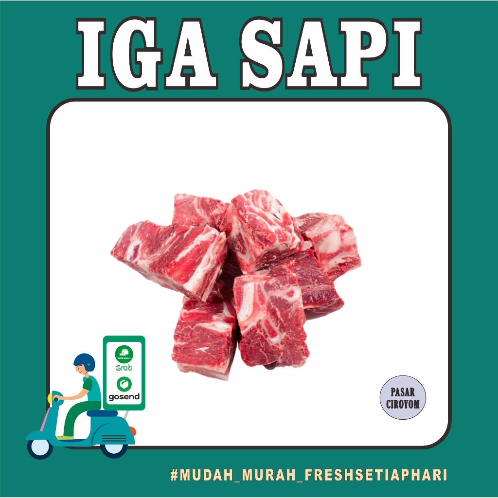 

IGA SAPI FRESH MURAH BANDUNG / DAGING ONLINE