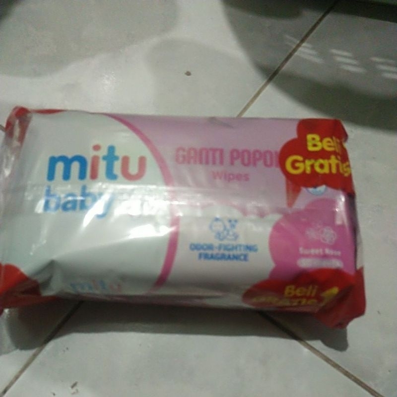 tisu basah mitu