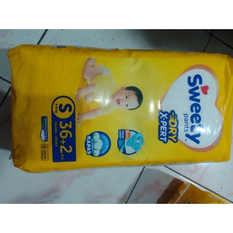 sweety ukuran S 36+2