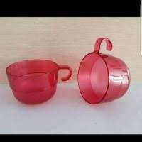 cu wtc gelas crystal per 1 pcs tupperware