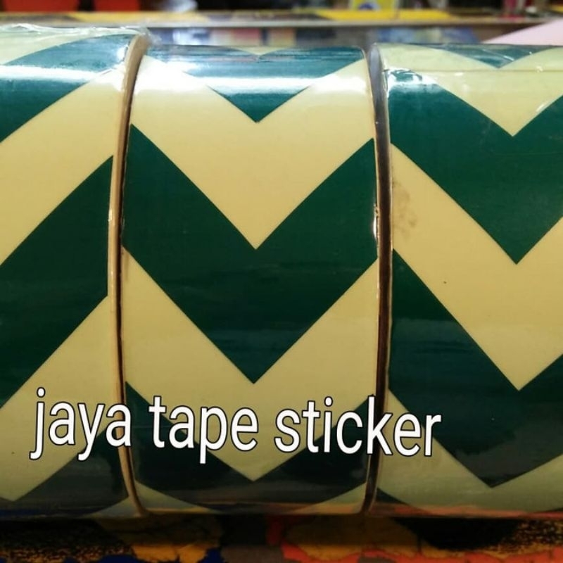 

stiker fospor glow in the dark panah 5 cm x 10 mtr-sticker nyala dalam gelap