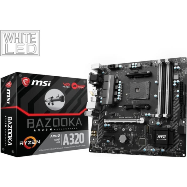 Dijual Motherboard MSI A320M Bazooka Socket AM4 Diskon